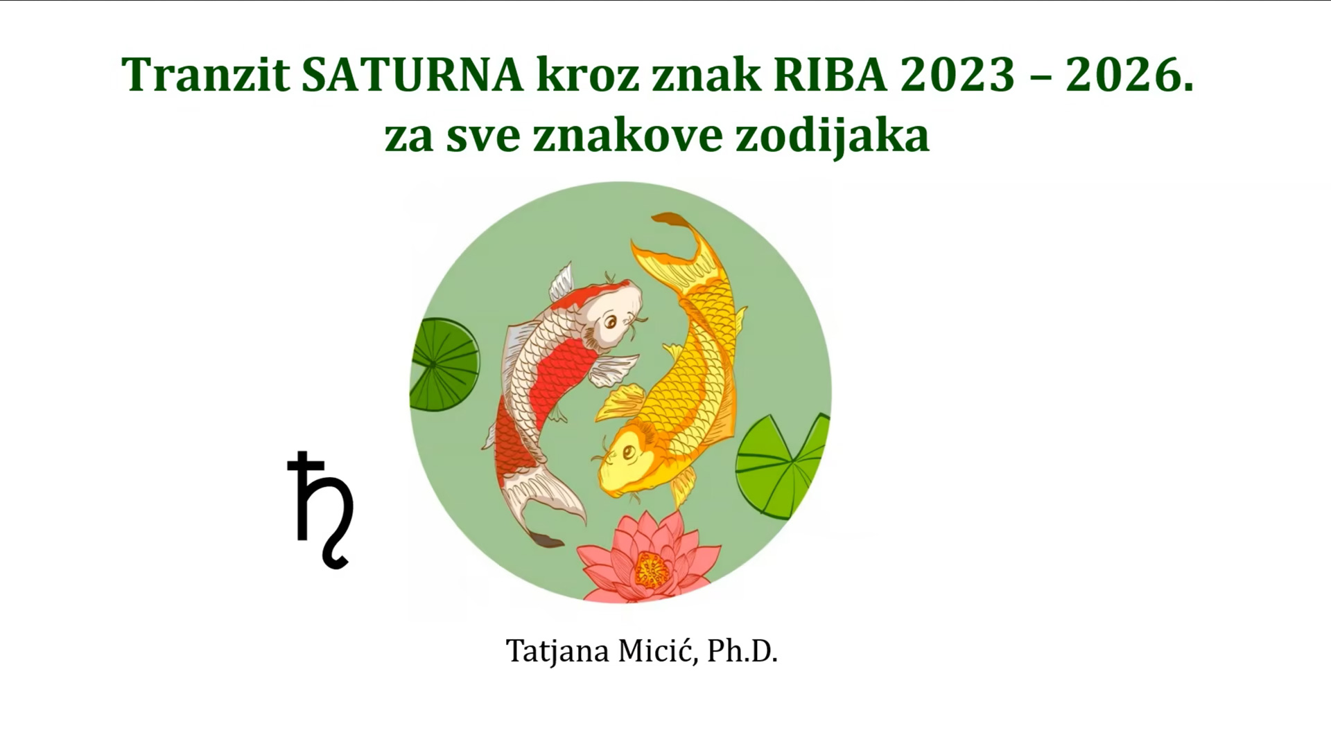 Saturn u Ribama 2023-2026